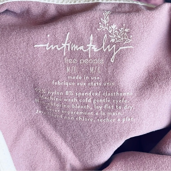 Nwt INTIMATELY FREE PEOPLE Lace Ivory Nude Body-con Mini size medium large - Picture 3 of 11